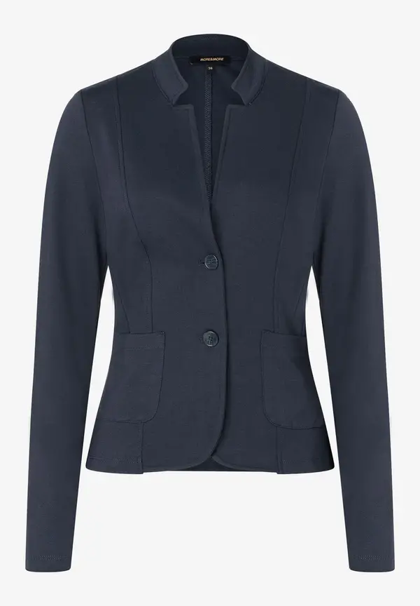 More & More Jerseyjacke, marine, Frühjahrs-Kollektion Fabrikladen