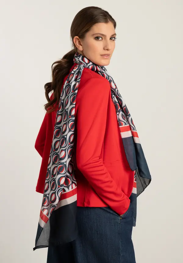 More & More Jerseyjacke, rot, Frühjahrs-Kollektion Im Verkauf