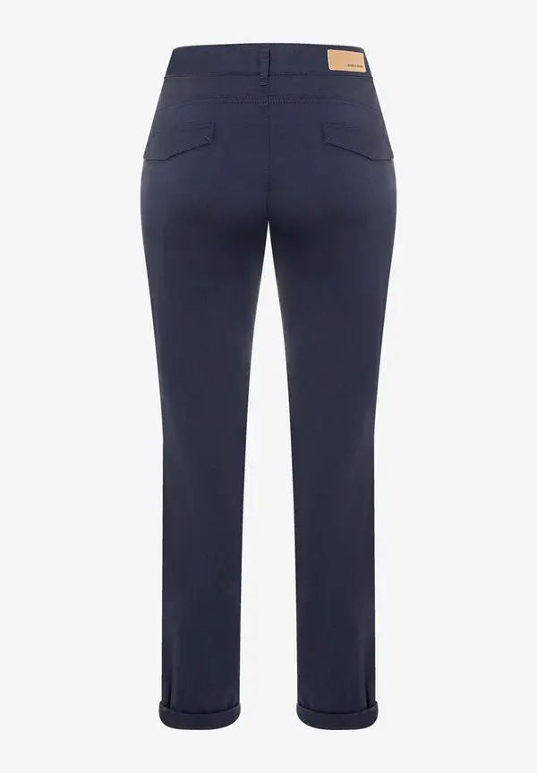 More & More Chino, marine, Frühjahrs-Kollektion Fabrikverkauf