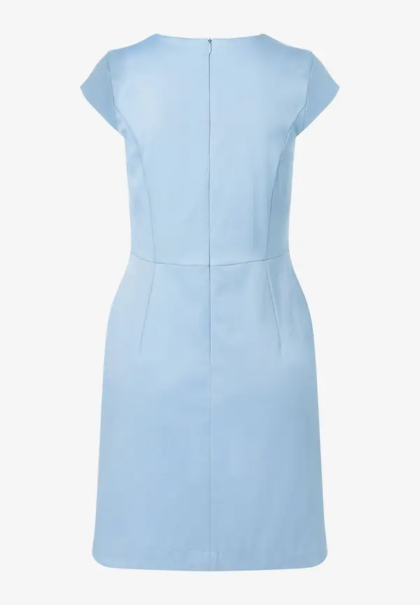 More & More Etuikleid mit feiner Struktur, hellblau, Frühjahrs-Kollektion Fabrik Onlineshop