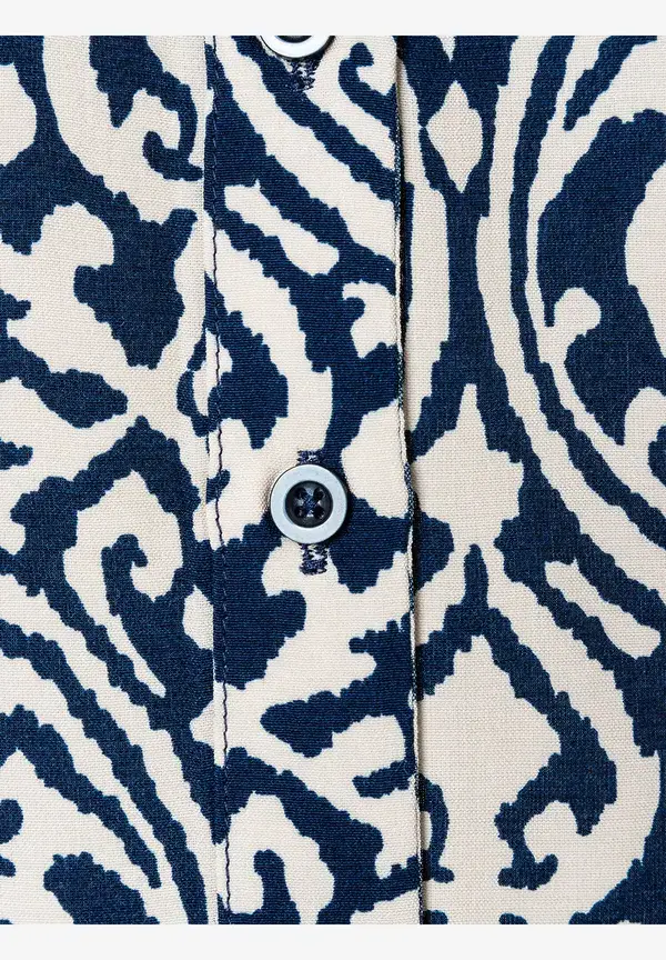 More & More Viskosebluse, Ornament-Print, Frühjahrs-Kollektion Fabrikpreis
