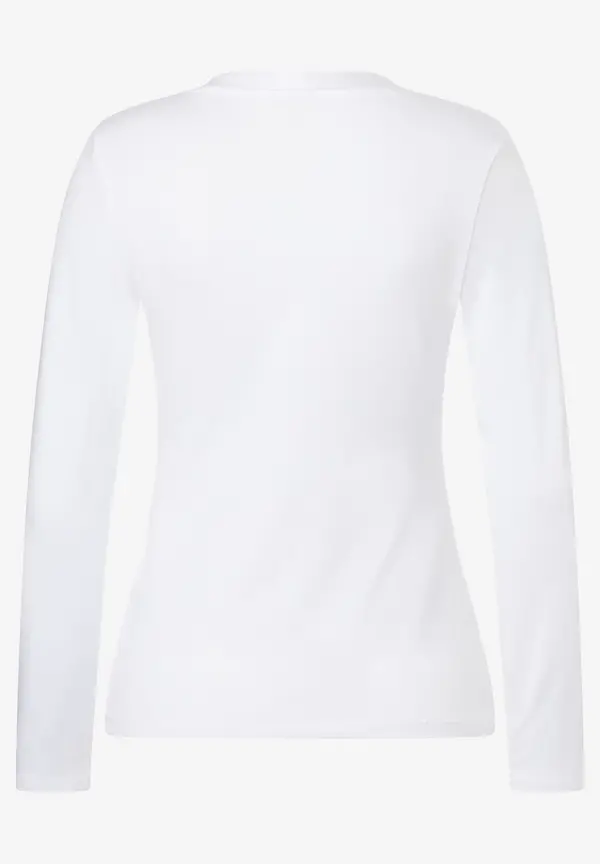 More & More Langarmshirt, weiß, Herbst-Kollektion Günstig kaufen