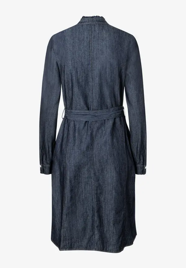 More & More feminines Jeanskleid, dark blue denim Exklusivangebot