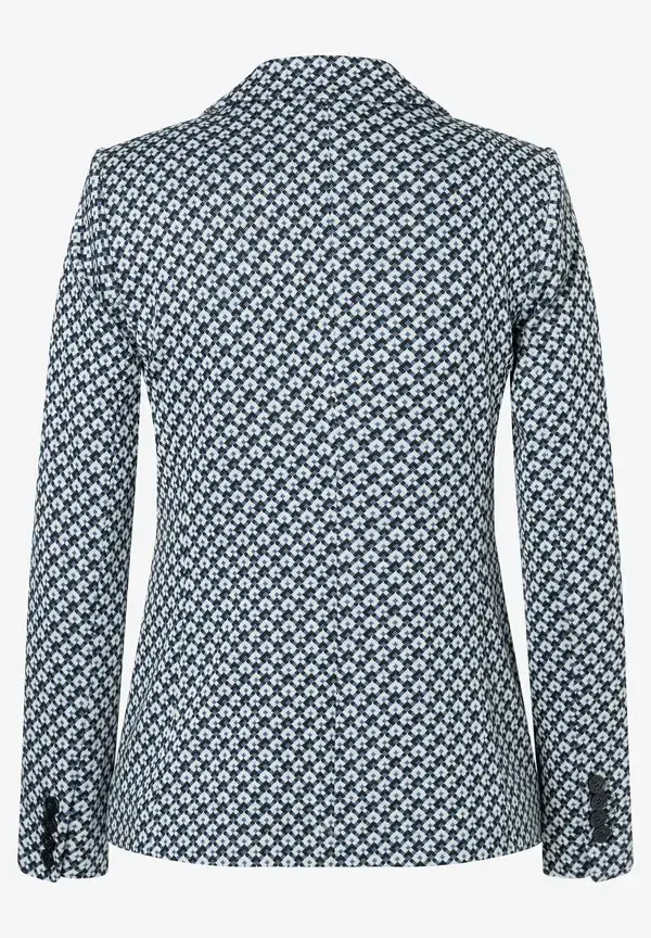 More & More Jerseyblazer, Mini-Jacquard Valentinstagsangebot