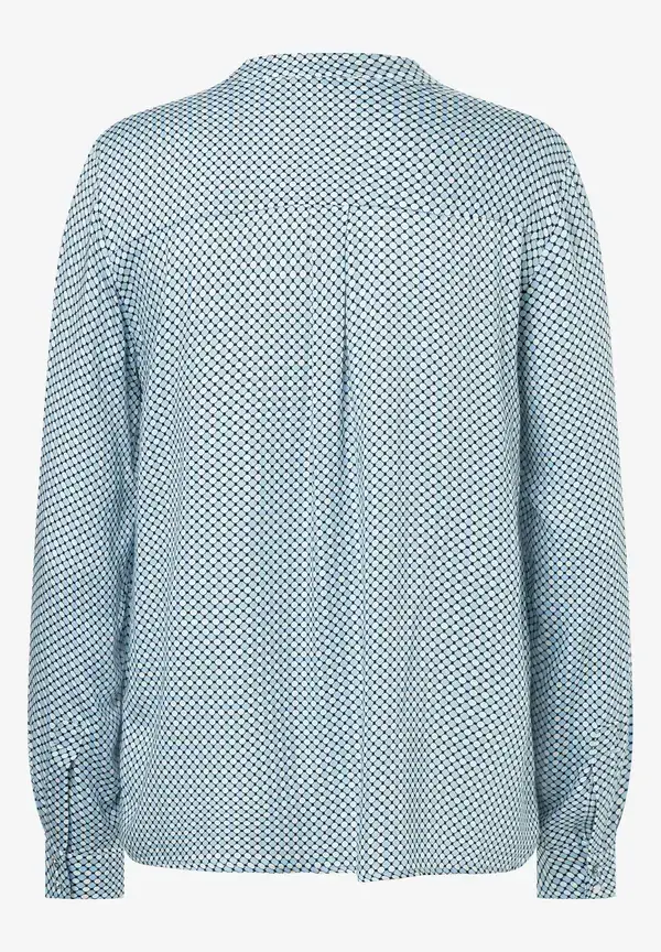 More & More Viskosebluse, Minimal-Print, Herbst-Kollektion Saisonale Angebote