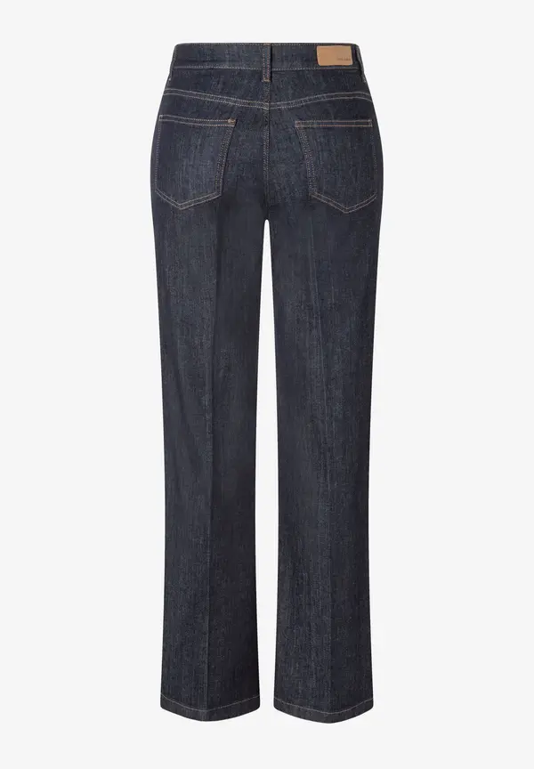 More & More Bootcut Jeans, dark blue denim Riesige Ersparnisse
