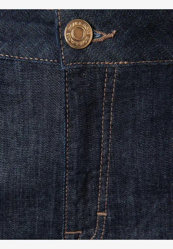 More & More Bootcut Jeans, dark blue denim Riesige Ersparnisse