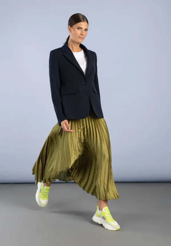 More & More Nadelstreifenblazer, marine VIP-Rabatte