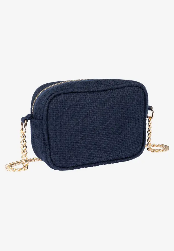 More & More kleine Bouclétasche, marine Super Sparpreis