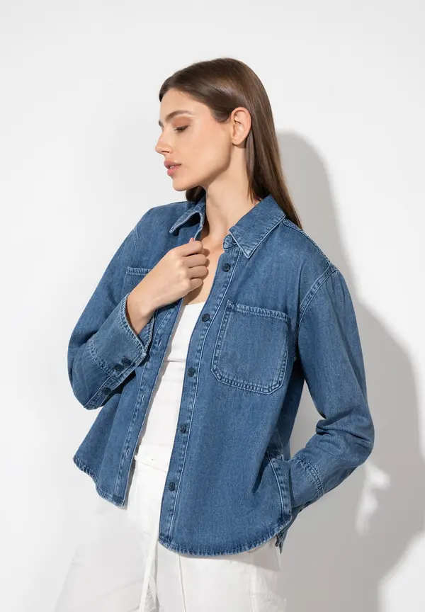 More & More Jeanshemd Wochenangebot