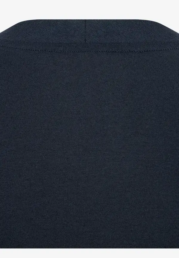 More & More Langarmshirt, marine Bis zu 50% Rabatt