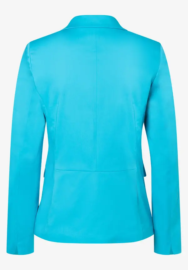 More & More Baumwoll-Satin Blazer, türkis, Frühjahrs-Kollektion Bis zu 55% Rabatt