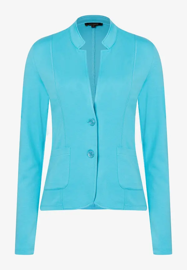 More & More Jerseyjacke, türkis, Frühjahrs-Kollektion Fabrikladen