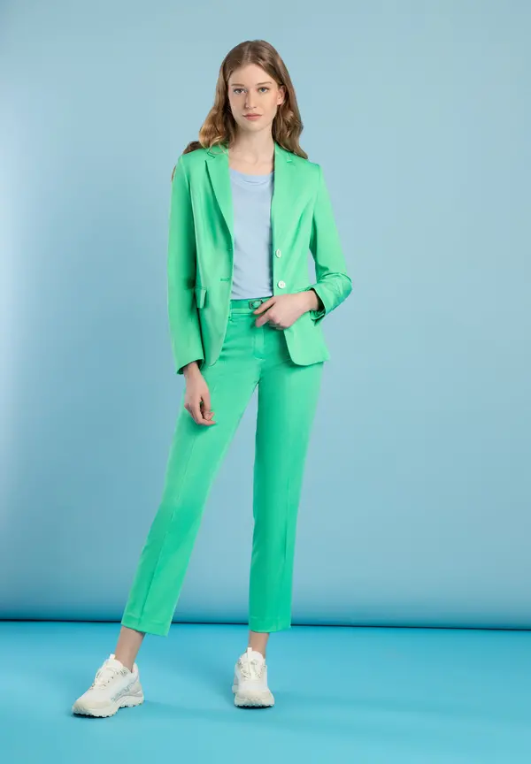 More & More Blazer, march green, Frühjahrs-Kollektion Outlet