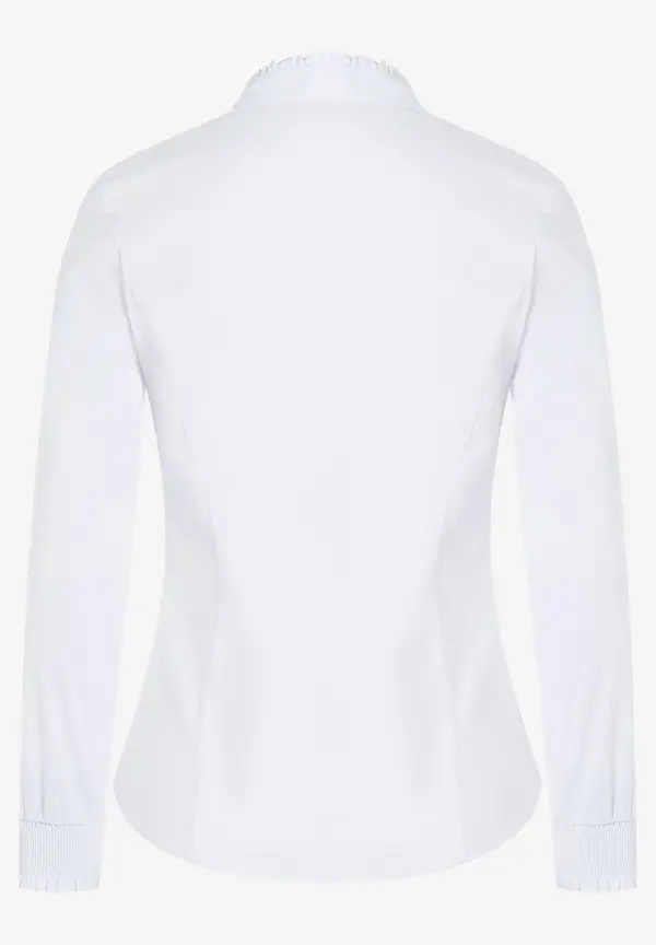 More & More Baumwoll/Stretch Bluse, weiß, Sommer-Kollektion Günstiger Verkauf