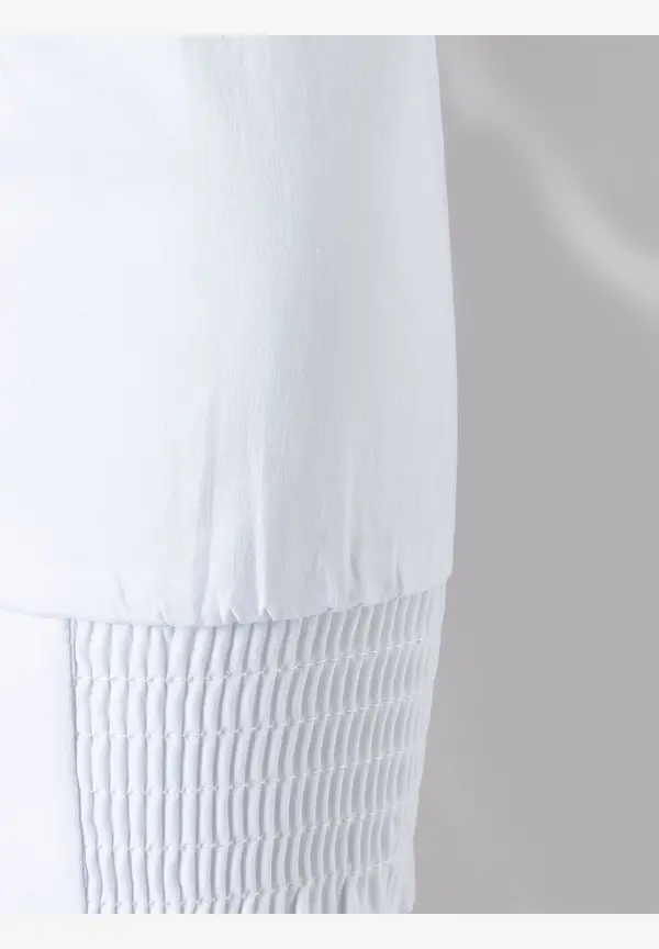 More & More Baumwoll/Stretch Bluse, weiß, Sommer-Kollektion Günstiger Verkauf