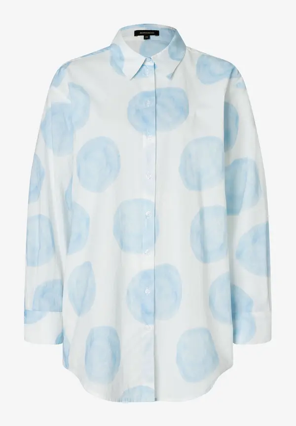 More & More Baumwollbluse, XL-Dots, Frühjahrs-Kollektion Fabrik Onlineshop