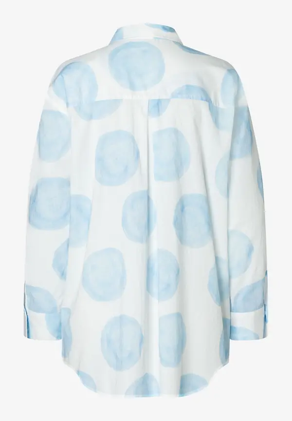 More & More Baumwollbluse, XL-Dots, Frühjahrs-Kollektion Fabrik Onlineshop