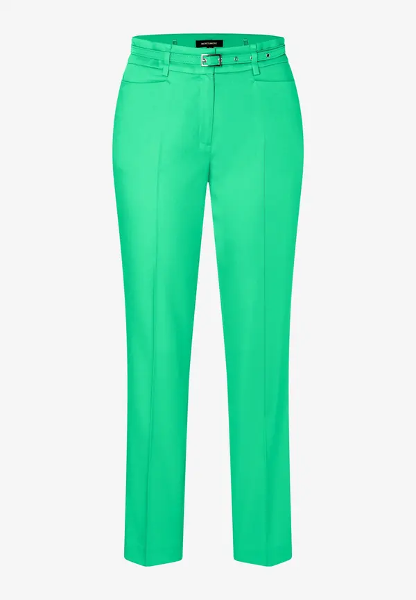 More & More Anzughose mit Gürtel, march green, Frühjahrs-Kollektion Günstig kaufen