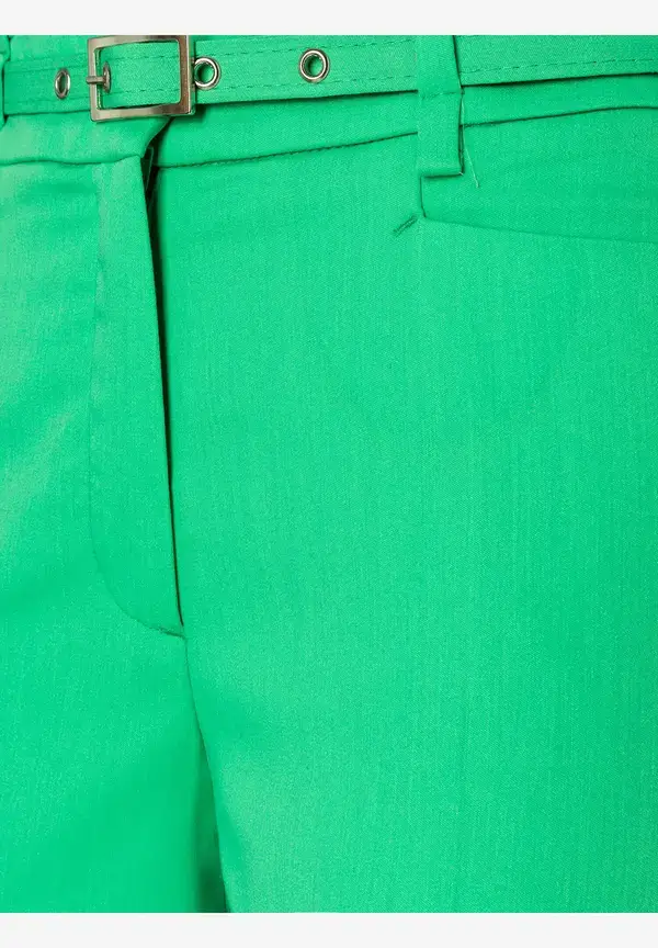 More & More Anzughose mit Gürtel, march green, Frühjahrs-Kollektion Günstig kaufen