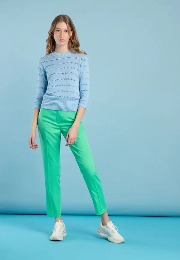 More & More Pullover, light skyblue, Frühjahrs-Kollektion Versandkostenfrei
