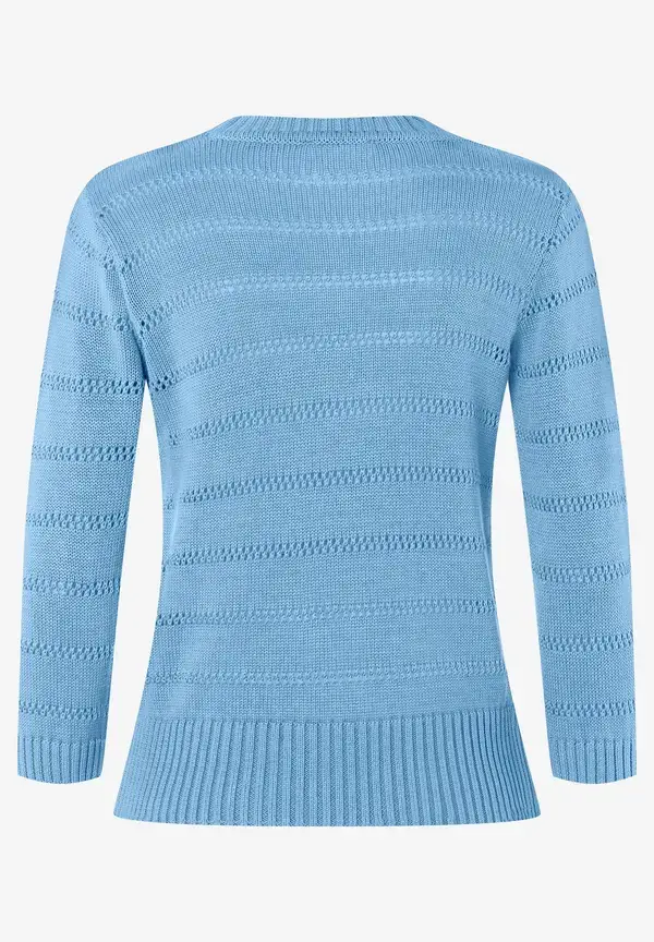 More & More Pullover, light skyblue, Frühjahrs-Kollektion Versandkostenfrei