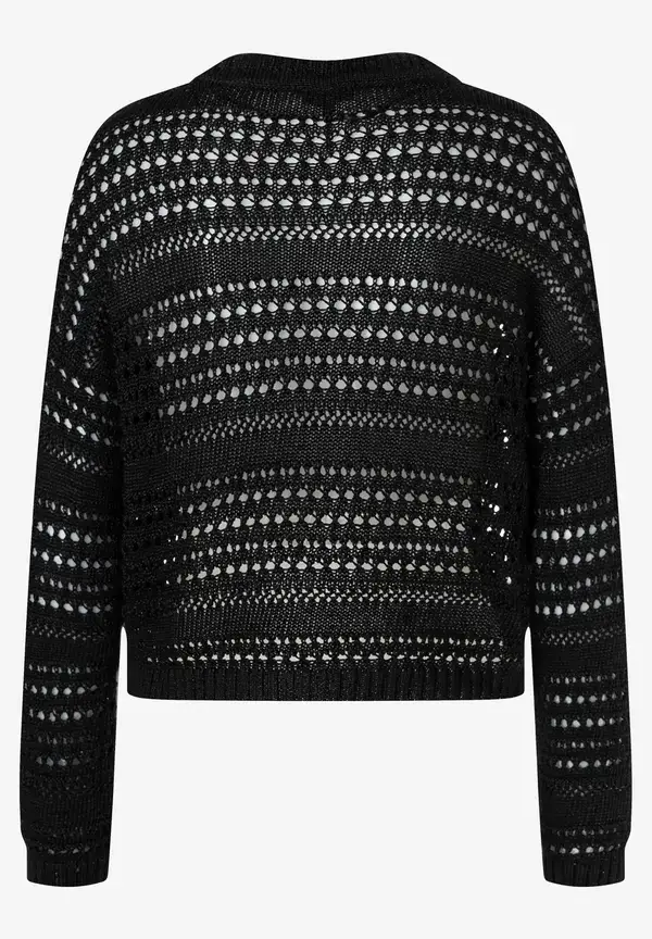 More & More Ajour-Pullover, schwarz, Frühjahrs-Kollektion Online Shopping