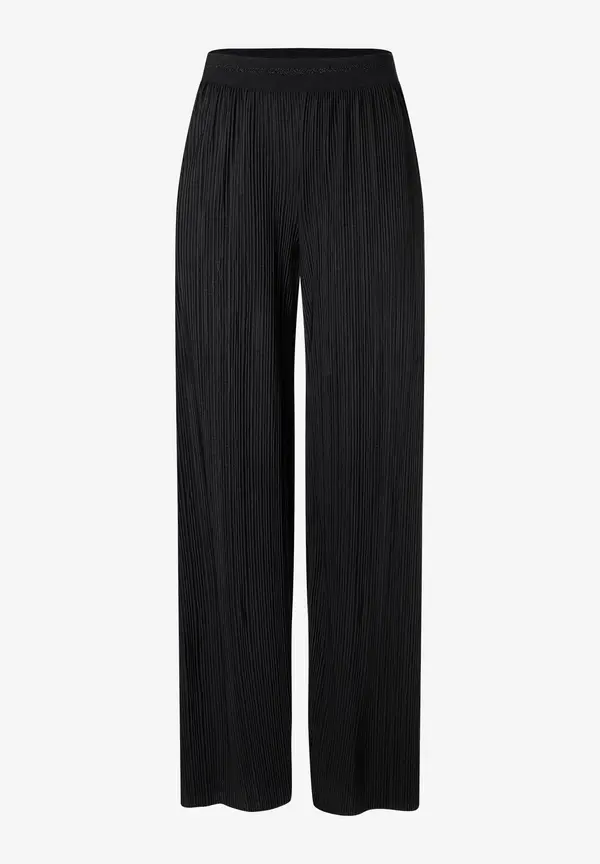 More & More Plisséehose, schwarz, Frühjahrs-Kollektion Saisonschlussverkauf