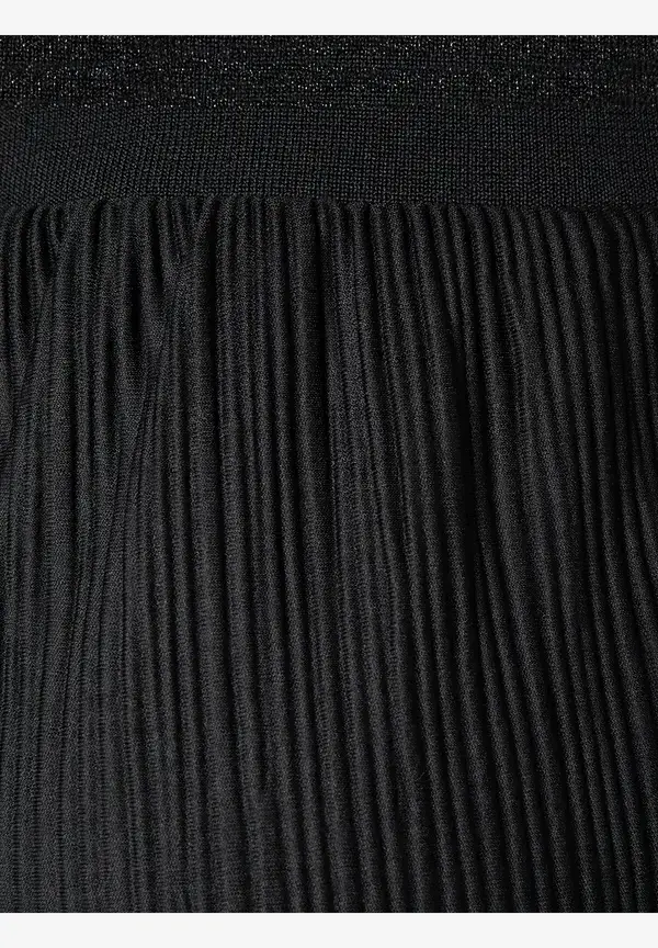 More & More Plisséehose, schwarz, Frühjahrs-Kollektion Saisonschlussverkauf