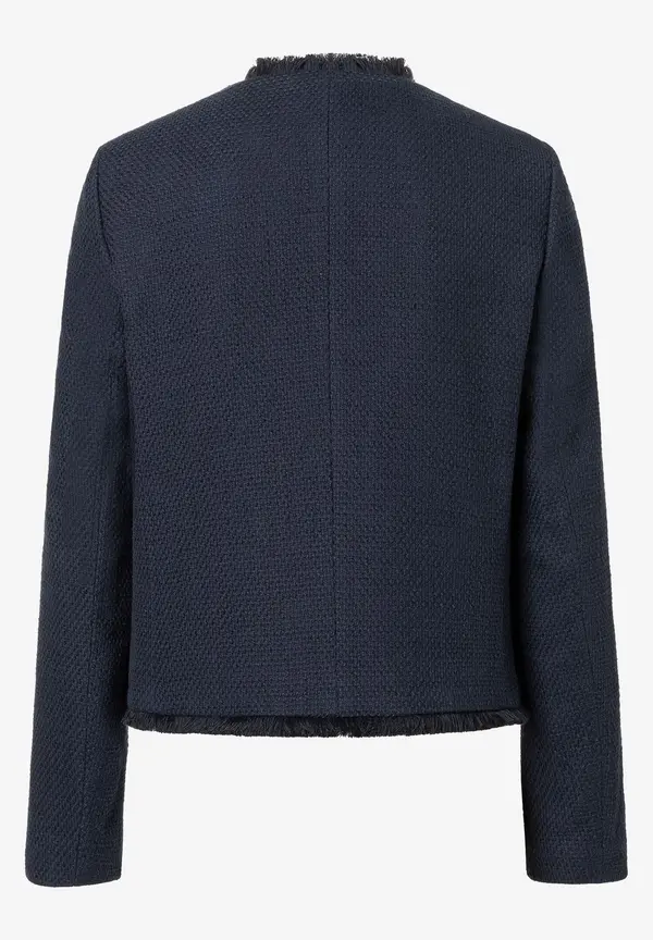 More & More Boucléjacke, marine Exklusive Angebote