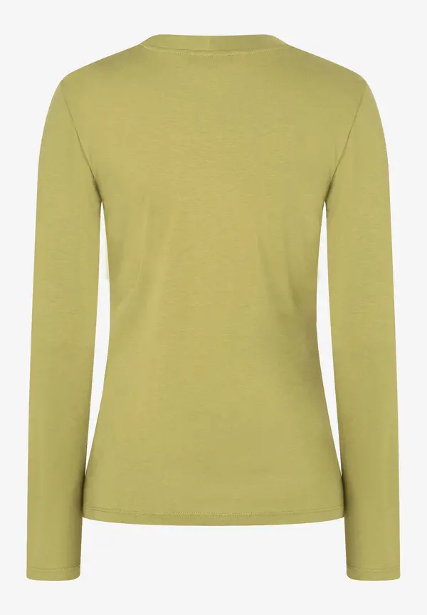 More & More Langarmshirt, soft moss green Blitzangebot