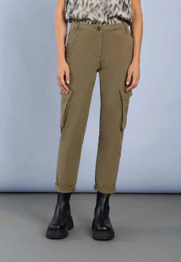 More & More Cargohose, oliv Bestseller