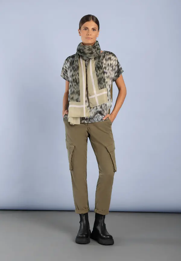 More & More Cargohose, oliv Bestseller
