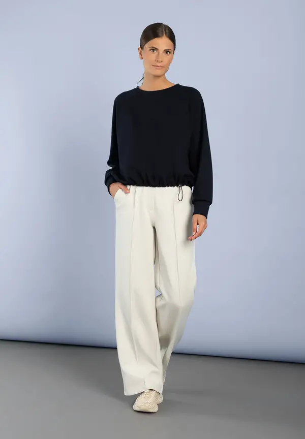 More & More feminines Sweatshirt, marine Riesige Ersparnisse