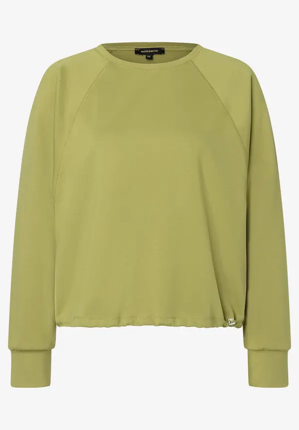 More & More feminines Sweatshirt, soft moss green Wochenangebot