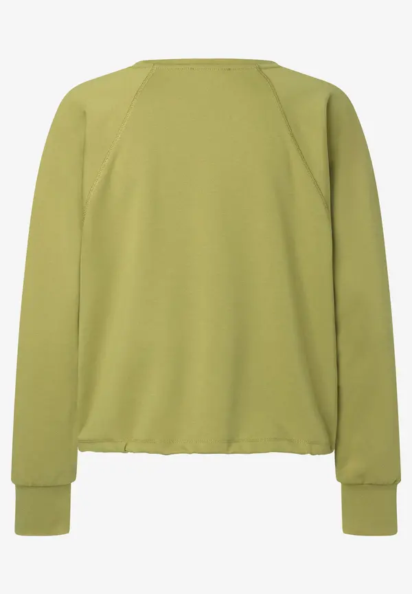More & More feminines Sweatshirt, soft moss green Wochenangebot