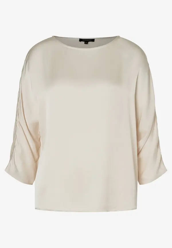 More & More Satinbluse, powder creme Letzte 3 Tage