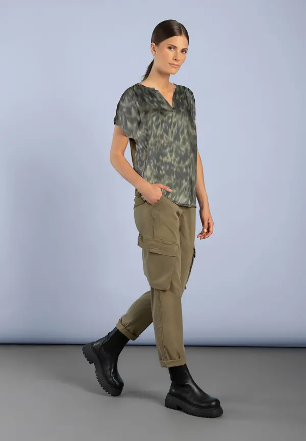 More & More Blusenshirt, New Animal-Print Letzte 2 Tage