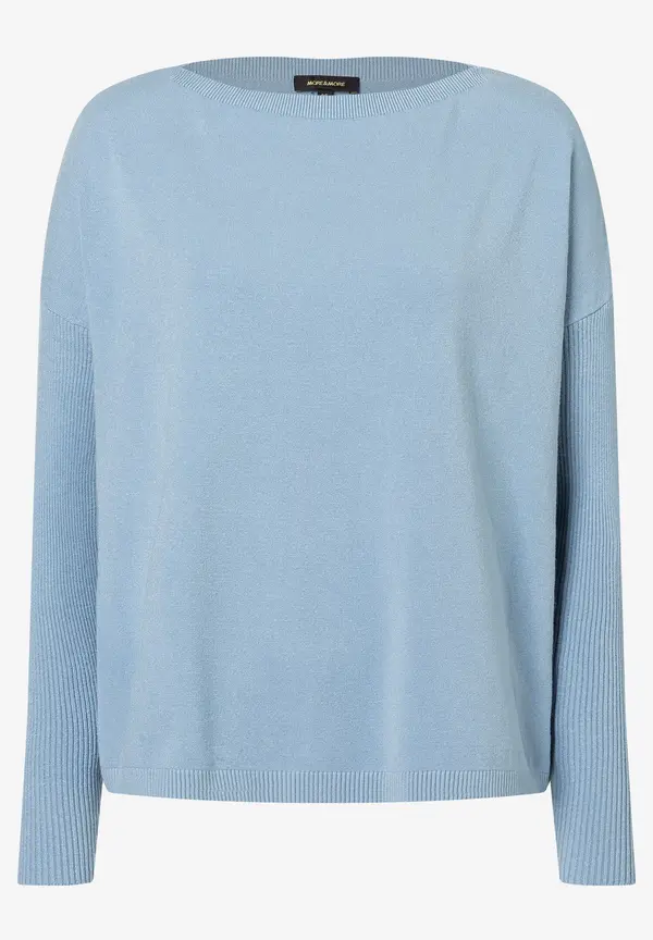 More & More Pullover, hellblau Letzter Tag