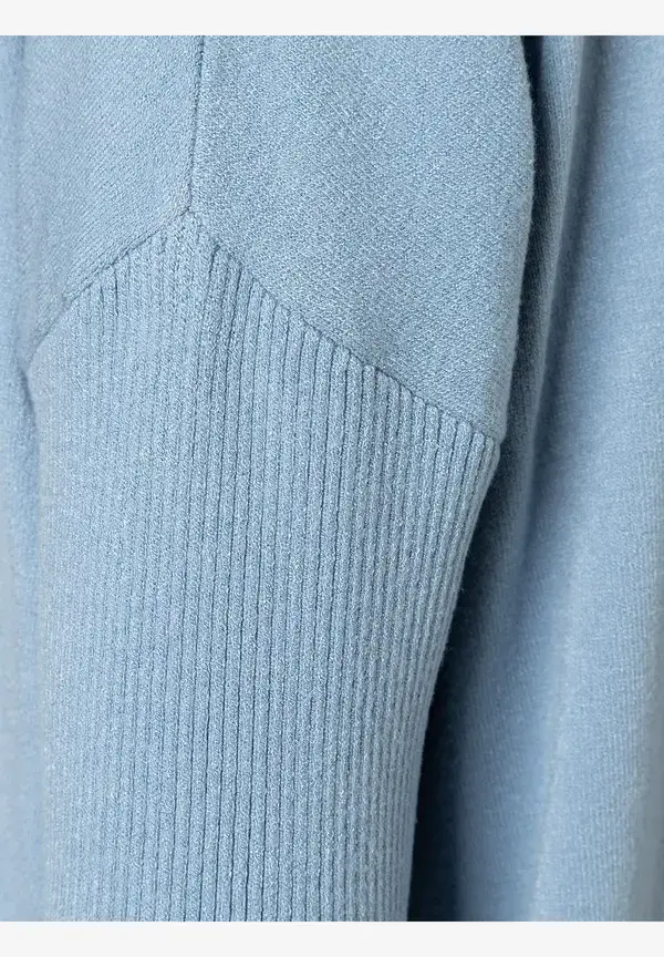 More & More Pullover, hellblau Letzter Tag