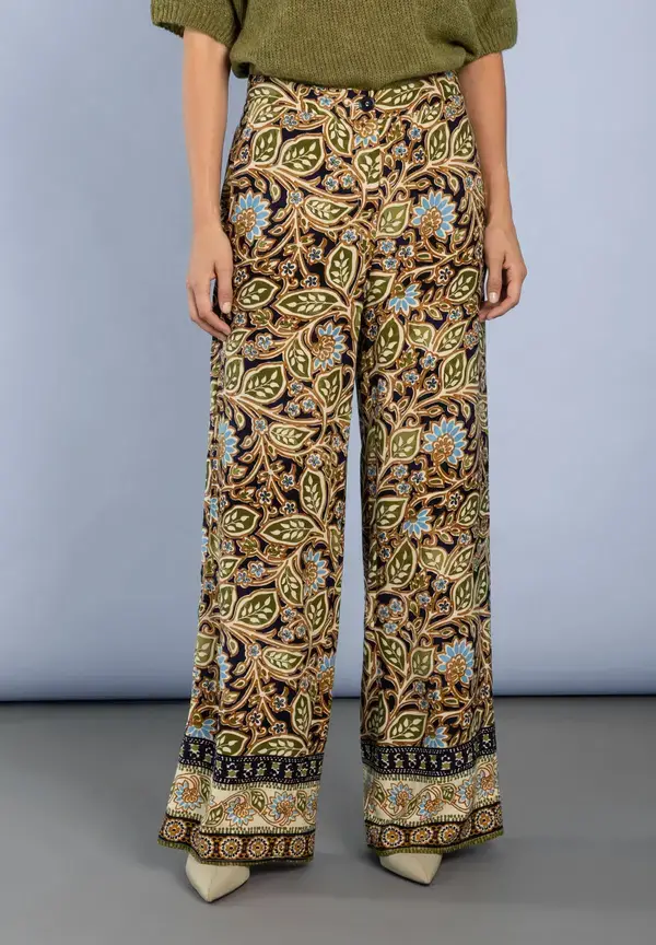 More & More Palazzohose, Ornament-Print Bis zu 55% Rabatt