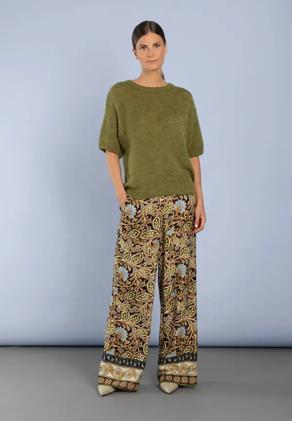 More & More Palazzohose, Ornament-Print Bis zu 55% Rabatt