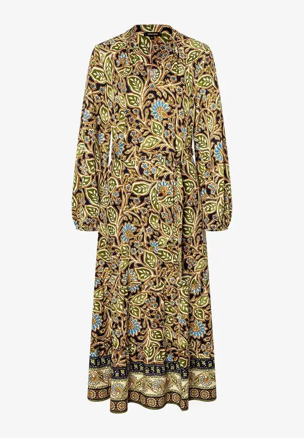 More & More Maxikleid, Ornament-Print Nur noch ein Tag übrig