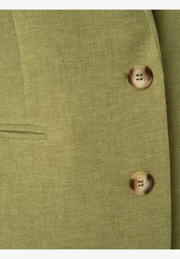More & More Blazer, soft moss green Super Rabatt