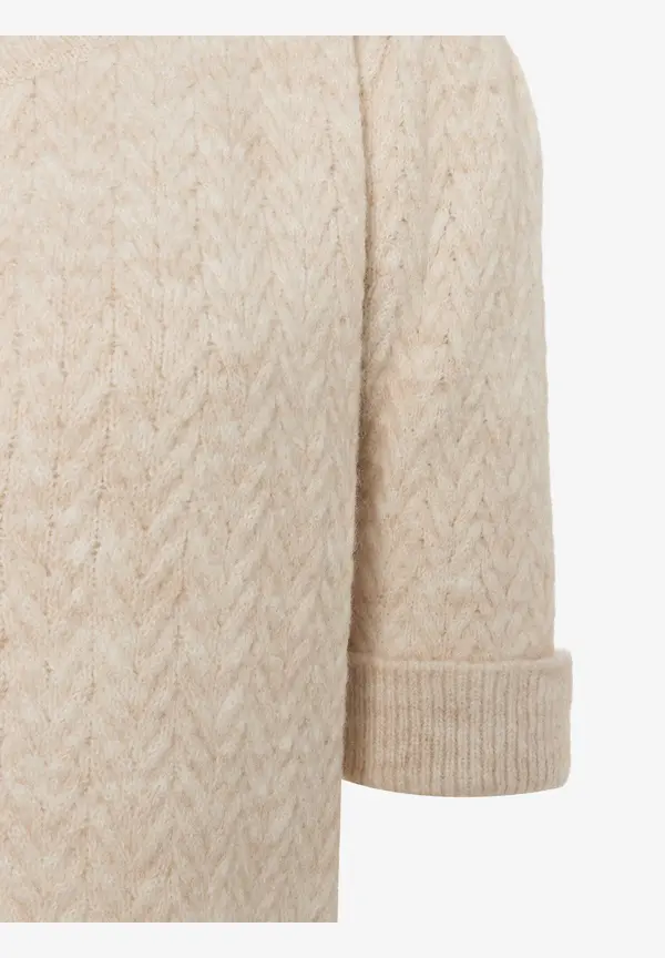 More & More Cardigan, Kurzarm, powder creme Riesige Rabatte