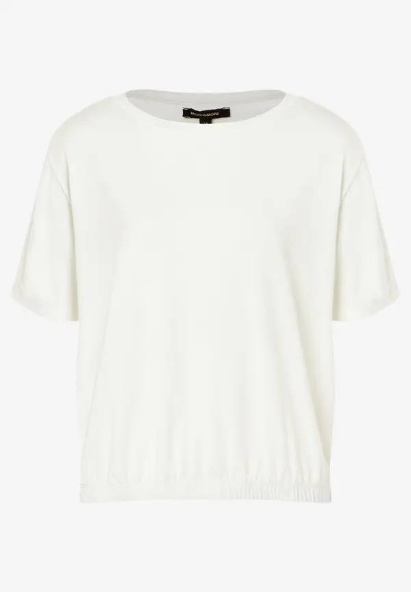 More & More Shirt mit Faltendetail, ecru, Sommer-Kollektion Black Friday Preise