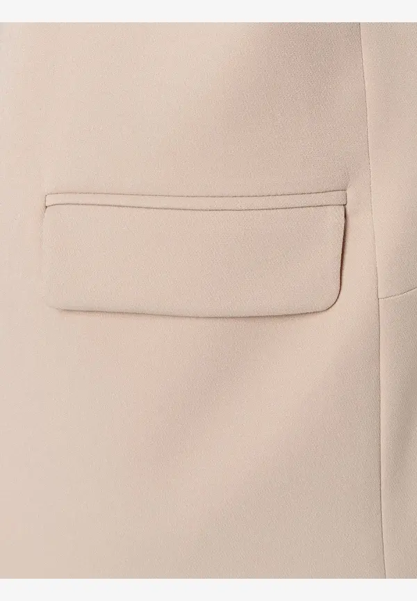 More & More Blazer mit Schalkragen, beige, Frühjahrs-Kollektion 2025