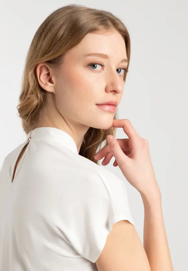 More & More Blusenshirt, ecru, Frühjahrs-Kollektion Online
