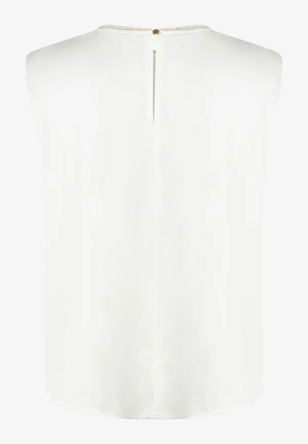 More & More Satinbluse, ecru, Sommer-Kollektion Outlet
