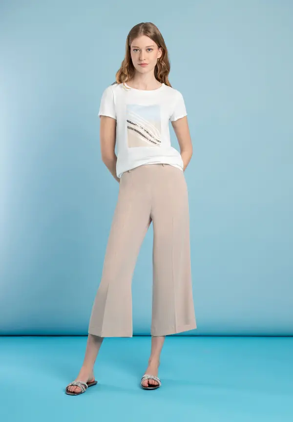 More & More Culotte, beige, Frühjahrs-Kollektion Auslauf
